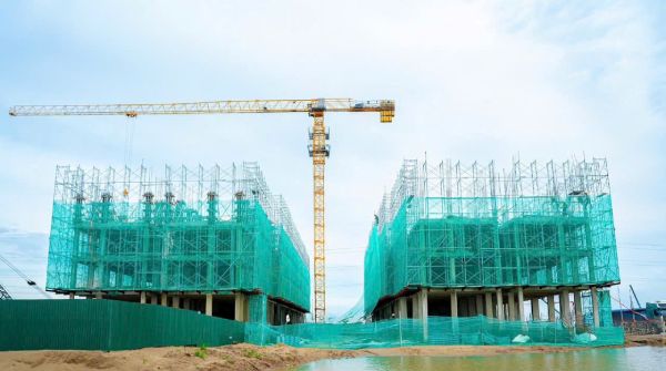 Tiến độ nhà ở xã hội Happy Home Tràng Cát Hải Phòng