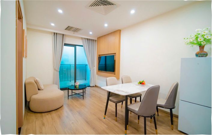 Ảnh nhà mẫu dự án nhà ở xã hội tràng cát