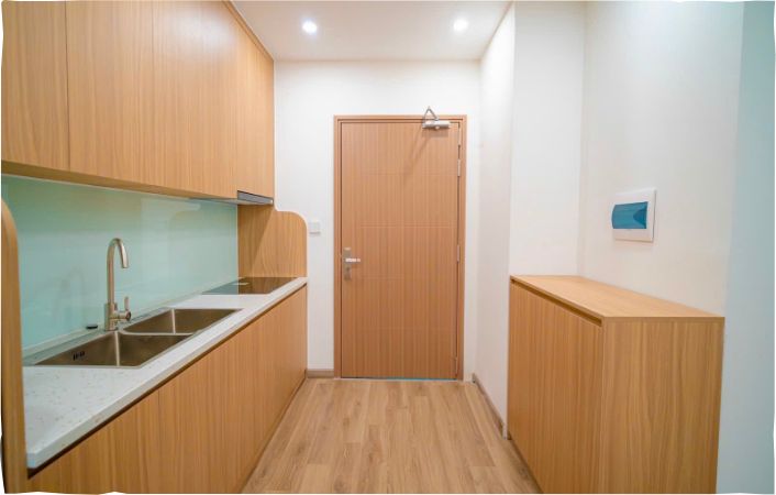 Ảnh cửa vào nhà mẫu nhà ở xã hội tràng cát